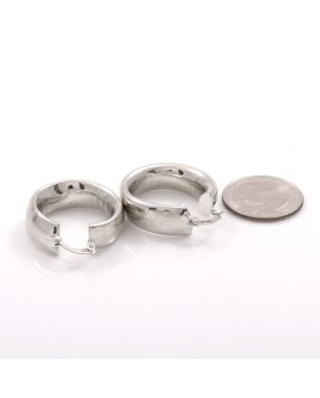 Metal Hoop Earring