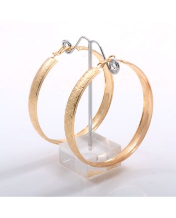 FASHION CLIP ON HOOP EARRINGS