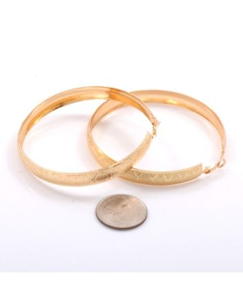 FASHION CLIP ON HOOP EARRINGS