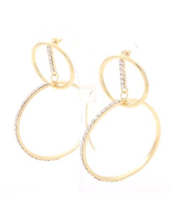 Fashion Gold Plated Post Earrings