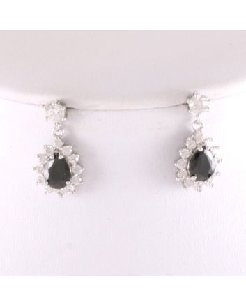 FASHION CUBIC ZIRCONIA POST EARRINGS