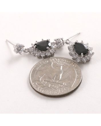 FASHION CUBIC ZIRCONIA POST EARRINGS