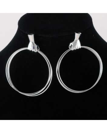 Metal Post Earrings 