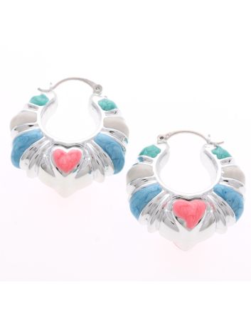 Plated Hoop Earrings