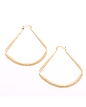 Gold Plated Hoop Earrings
