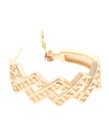 Gold Plated Hoop Earrings
