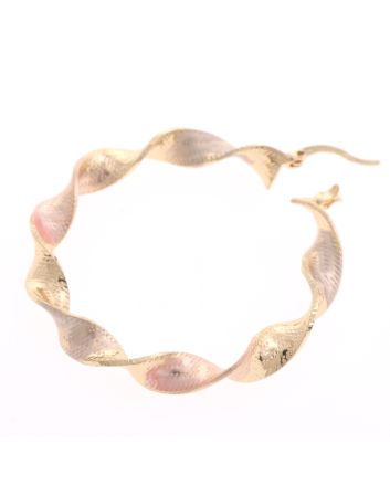 Gold Plated Hoop Earrings