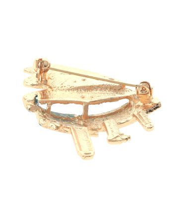 Crystal Piano Brooch