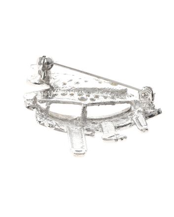 Crystal Piano Brooch