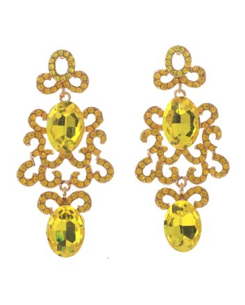 Crystal Post Earrings