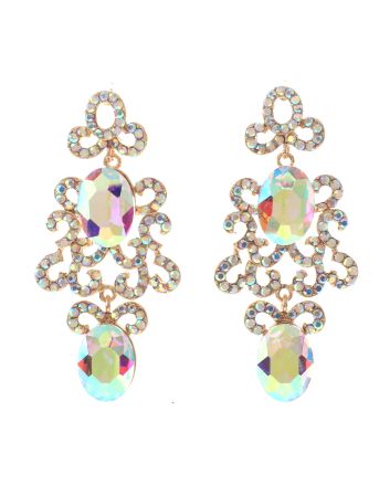 Crystal Post Earrings