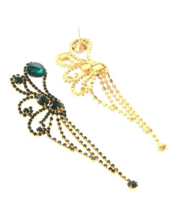 Rhinestone Post Earrings