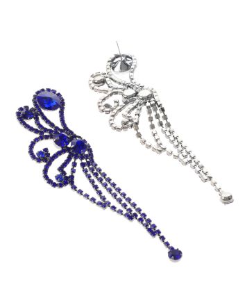 Rhinestone Post Earrings
