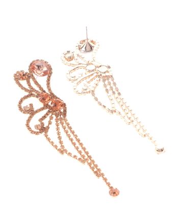 Rhinestone Post Earrings
