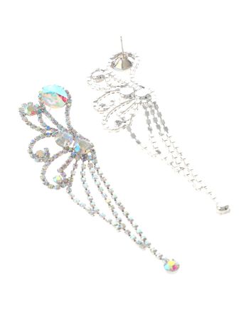 Rhinestone Post Earrings