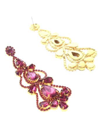 Rhinestone Post Earrings
