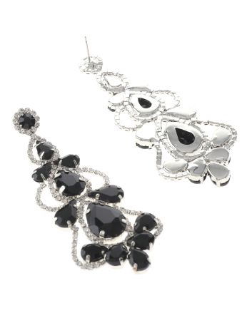 Rhinestone Post Earrings
