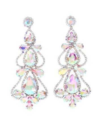 Rhinestone Post Earrings