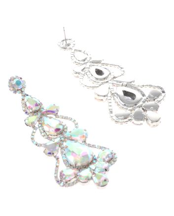 Rhinestone Post Earrings