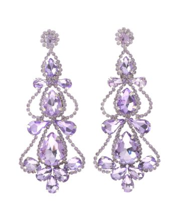 Rhinestone Post Earrings