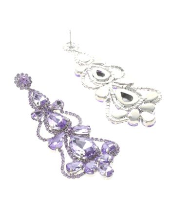 Rhinestone Post Earrings
