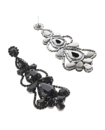Rhinestone Post Earrings