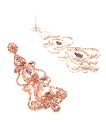Rhinestone Post Earrings