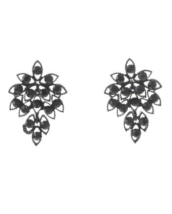 Rhinestone Dangle Post Earrings