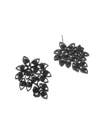 Rhinestone Dangle Post Earrings