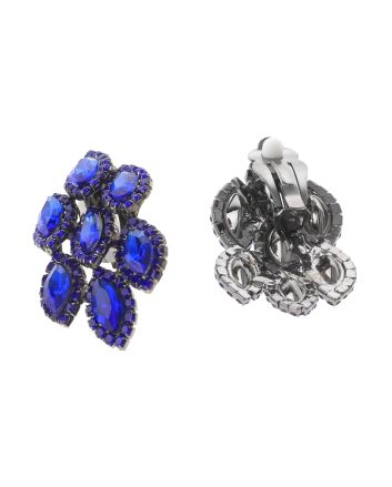 Rhinestone Clip-On Earrings