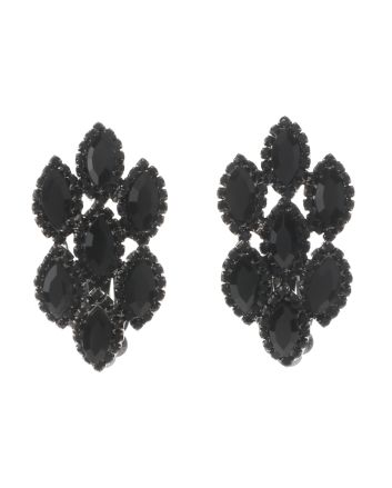 Rhinestone Clip-On Earrings