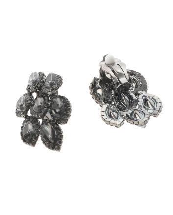 Rhinestone Clip-On Earrings
