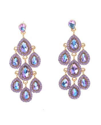 Crystal Post Earrings