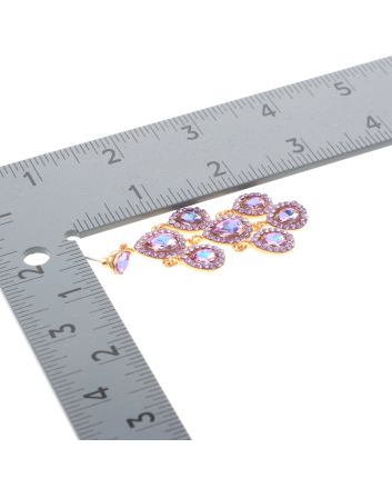 Crystal Post Earrings