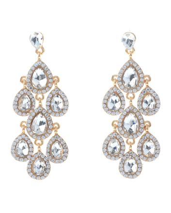 Crystal Post Earrings
