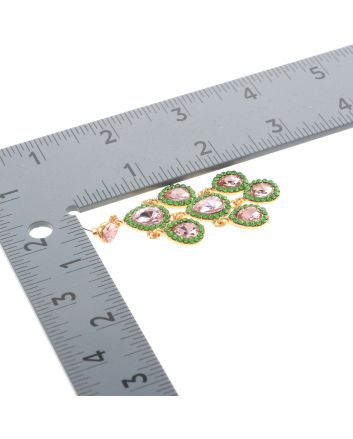 Crystal Post Earrings