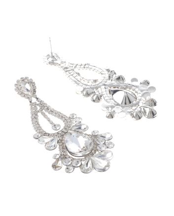 Rhinestone Post Earrings