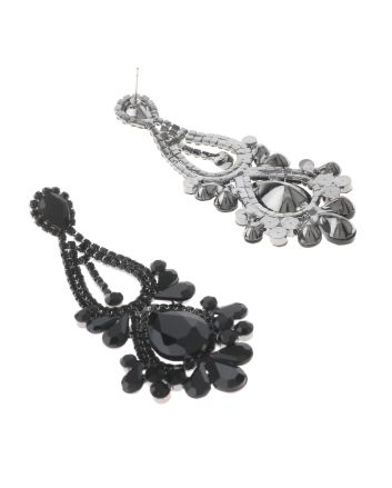 Rhinestone Post Earrings