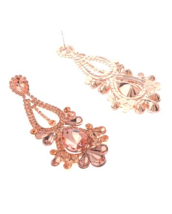 Rhinestone Post Earrings