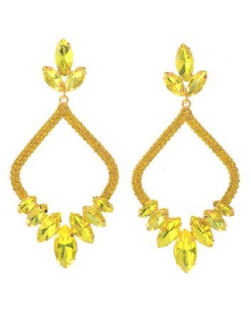 Rhinestone Post Earrings