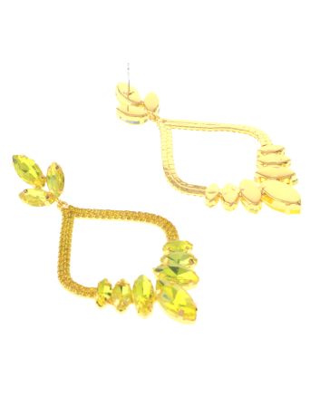 Rhinestone Post Earrings