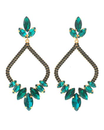 Rhinestone Post Earrings