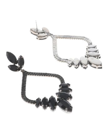 Rhinestone Post Earrings