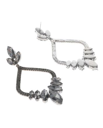 Rhinestone Post Earrings