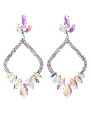 Rhinestone Post Earrings