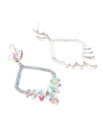 Rhinestone Post Earrings
