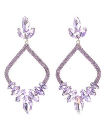 Rhinestone Post Earrings