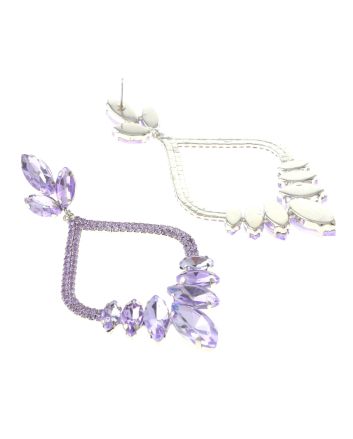 Rhinestone Post Earrings