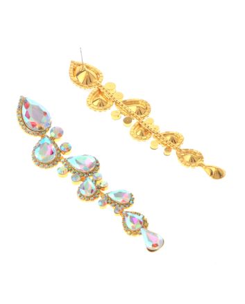 Rhinestone Post Earrings