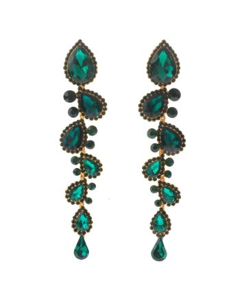 Rhinestone Post Earrings